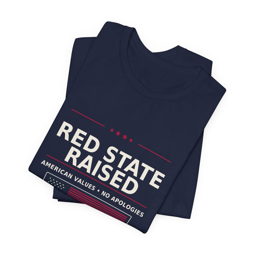 Red State Raised Tee