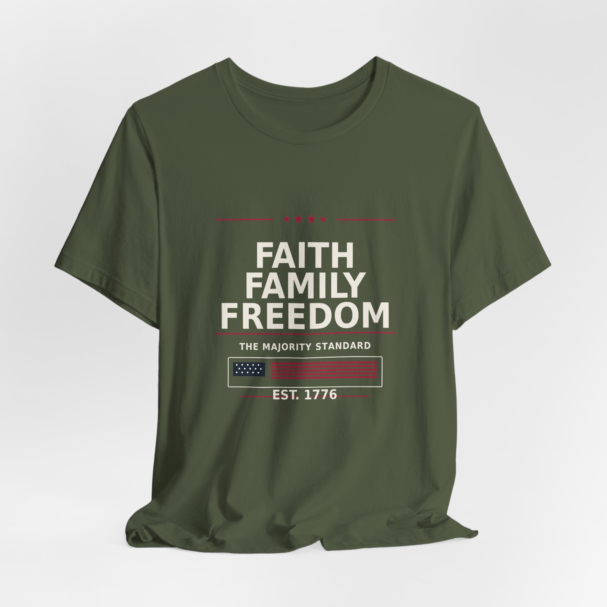 Faith Family Freedom Tee