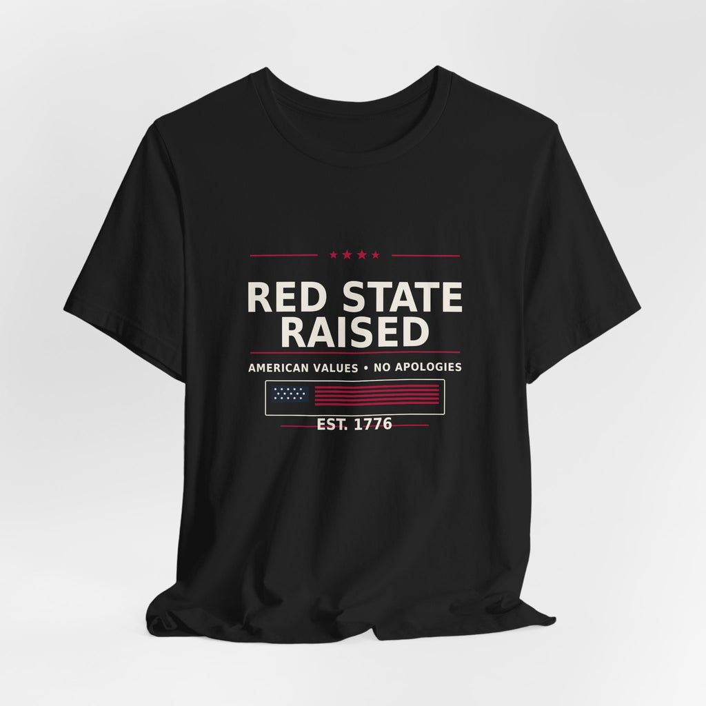 Red State Raised Tee