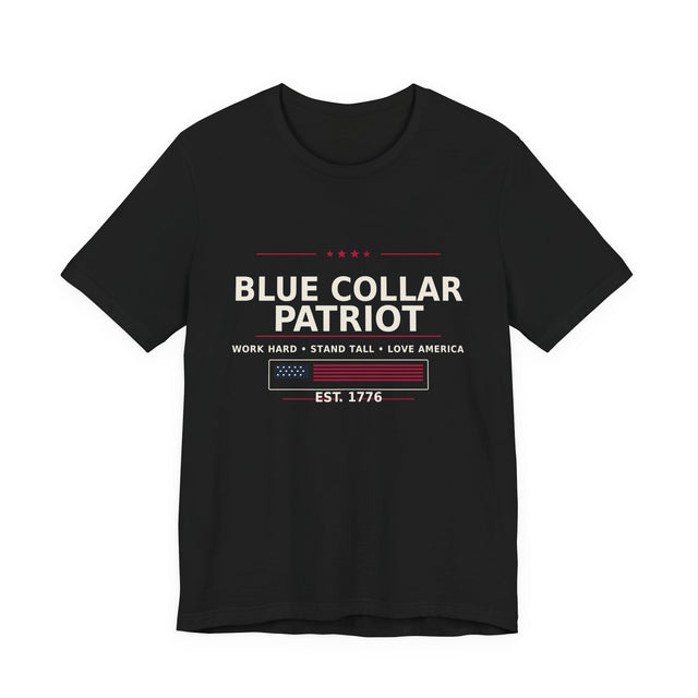 Blue Collar Patriot Tee