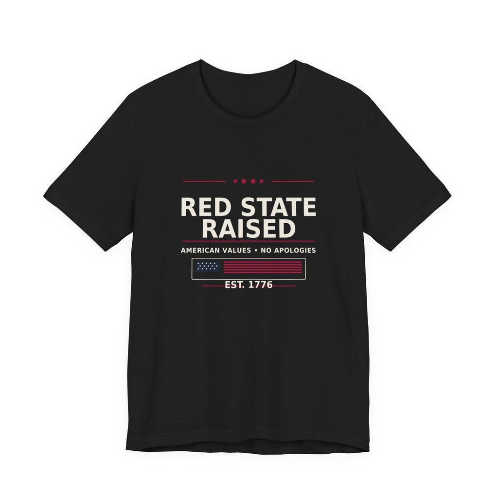 Red State Raised Tee