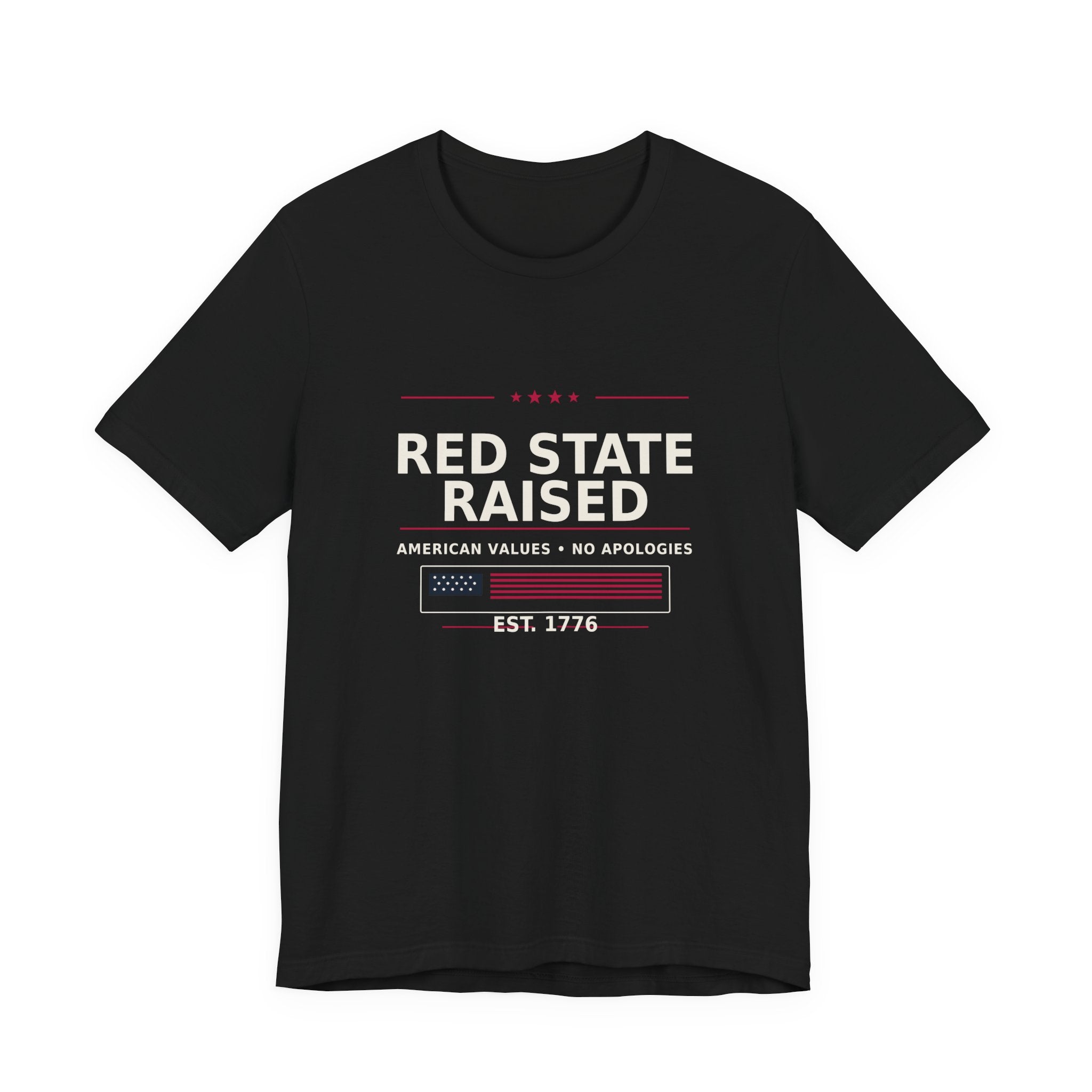 Red State Raised Tee
