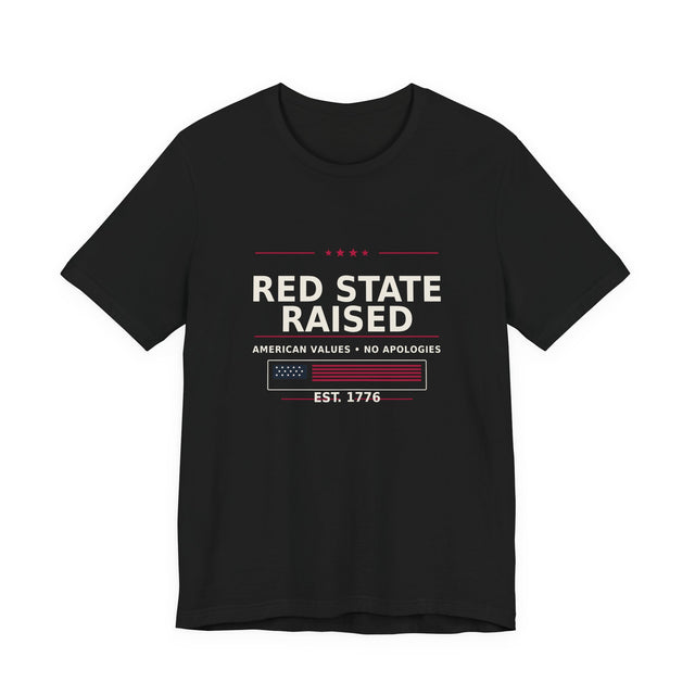 Red State Raised Tee