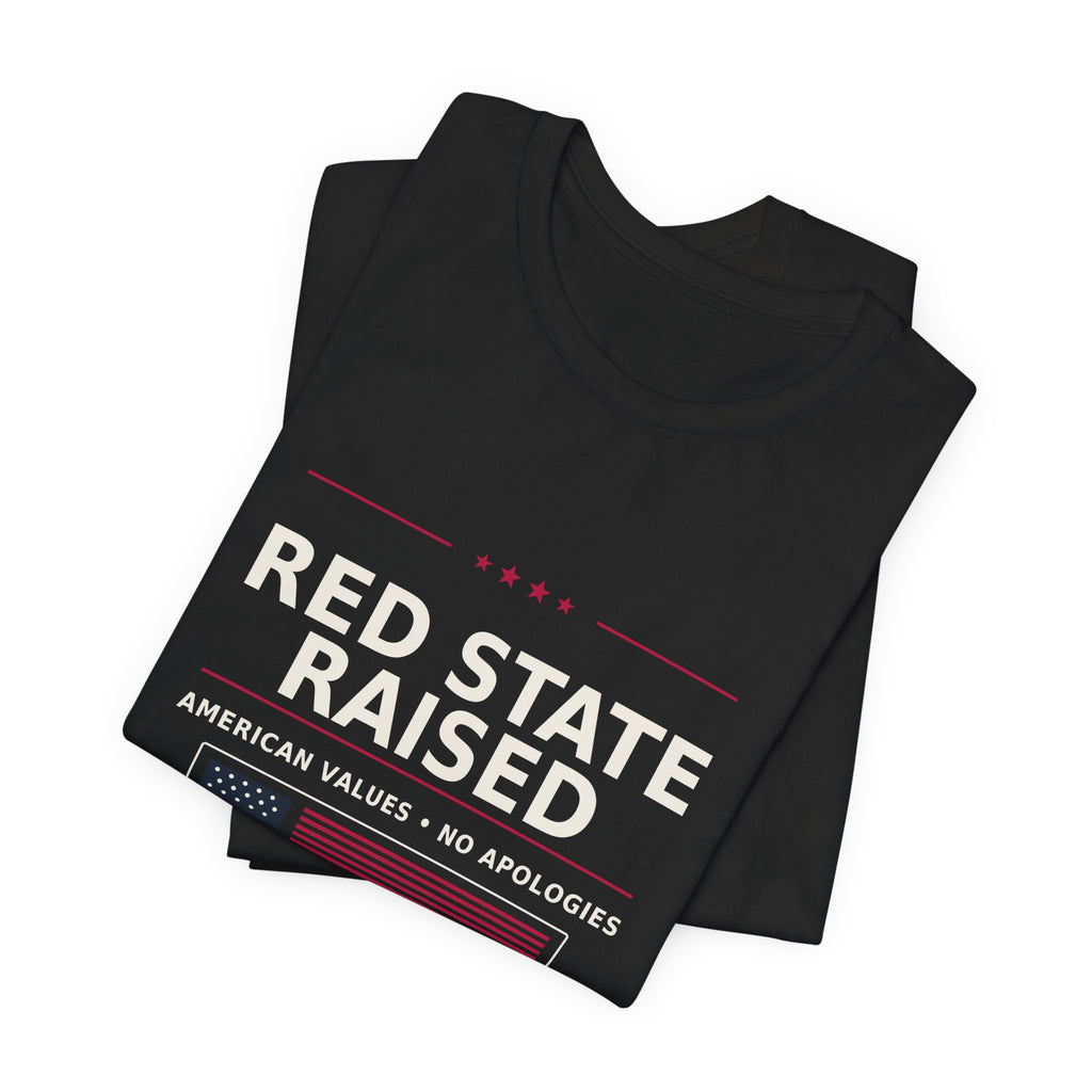 Red State Raised Tee